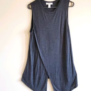 Forever 21 sleeveless Large Gray Top NWOT